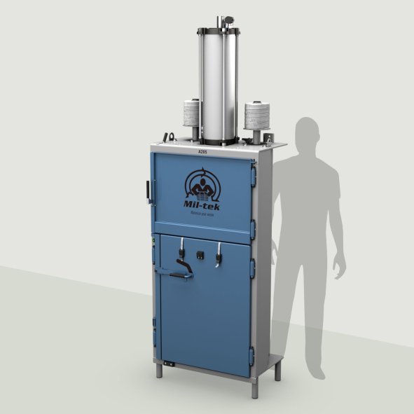 A205 prensa para carton y plastico