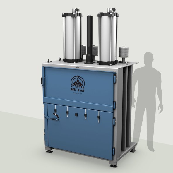 A509 prensa para plástico y cartón