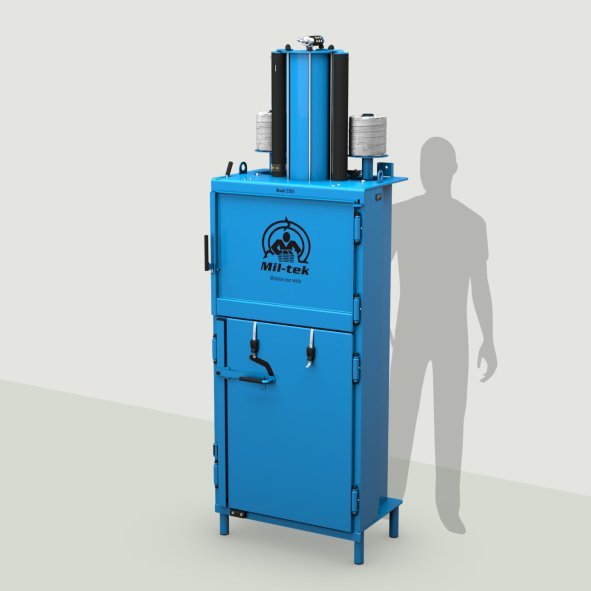 2205 prensa para plastico y carton