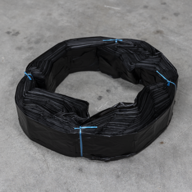 gran rollo de bolsas de residuos negras