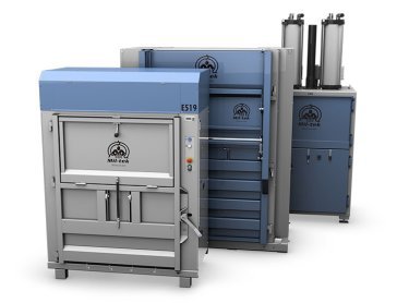 3 prensas para balas de cartón