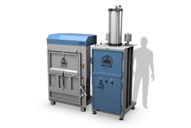 Dos prensas de balas