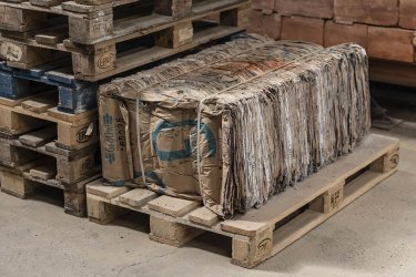 Una bala sobre un palé