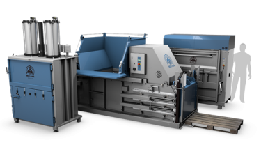 Tres prensas grandes